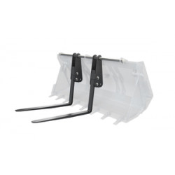 Вилы откидные паллетные Impulse PF2000 на ковш Terex 970 - TLB890/990