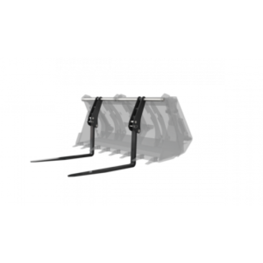 Вилы откидные паллетные Impulse PF2000 на ковш John Deere 325J/315SK/325SK