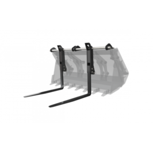 Вилы откидные паллетные Impulse PF2000 на ковш NewHolland B90/100/110/115