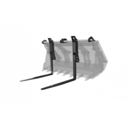 Вилы откидные паллетные Impulse PF2000 на ковш Komatsu WB93/97
