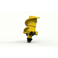 Бур шнековый (л) Delta SH5 (кат.III - IV), D-250, H-sq.75